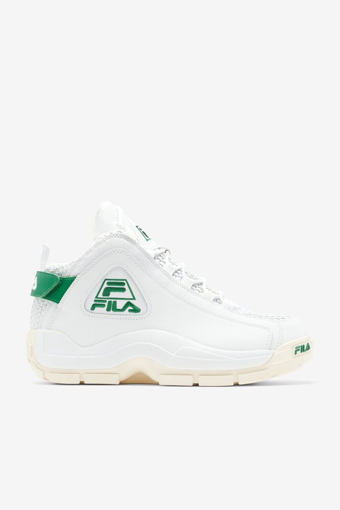 Fila Trainers Mens White Grant Hill 2 Woven - Ireland 13574-CYKF